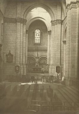 <em>"Cathedral, Angouleme, France, 1903"</em>, 1903. Bw photographic print 5x7in, 5 x 7 in. Brooklyn Museum, Goodyear. (Photo: Brooklyn Museum, S03i0767v01.jpg