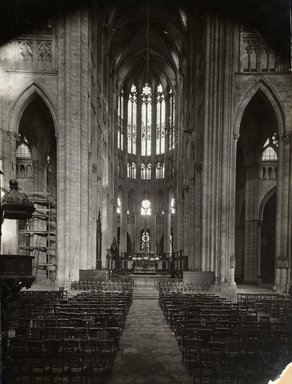 <em>"Cathedral, Beauvais, France, 1903"</em>, 1903. Bw photographic print 5x7in, 5 x 7 in. Brooklyn Museum, Goodyear. (Photo: Brooklyn Museum, S03i0768v01.jpg