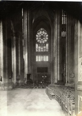 <em>"Cathedral, Beauvais, France, 1903"</em>, 1903. Bw photographic print 5x7in, 5 x 7 in. Brooklyn Museum, Goodyear. (Photo: Brooklyn Museum, S03i0769v01.jpg