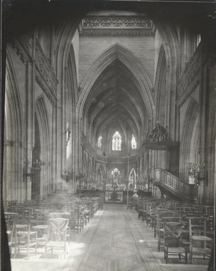 <em>"St. Jean, Caen, France, 1903"</em>, 1903. Bw photographic print 5x7in, 5 x 7 in. Brooklyn Museum, Goodyear. (Photo: Brooklyn Museum, S03i0774v01.jpg