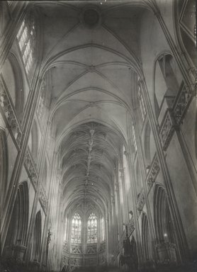 <em>"St. Pierre, Caen, France, 1903"</em>, 1903. Bw photographic print 5x7in, 5 x 7 in. Brooklyn Museum, Goodyear. (Photo: Brooklyn Museum, S03i0780v01.jpg