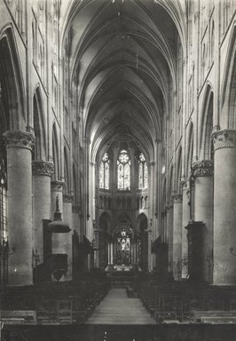 <em>"Cathedral, Chalons, France, 1903"</em>, 1903. Bw photographic print 5x7in, 5 x 7 in. Brooklyn Museum, Goodyear. (Photo: Brooklyn Museum, S03i0783v01.jpg
