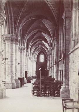 <em>"Church of Notre Dame en Vaux, Chalons sur Marne, France, 1903"</em>, 1903. Bw photographic print 5x7in, 5 x 7 in. Brooklyn Museum, Goodyear. (Photo: Brooklyn Museum, S03i0785v01.jpg