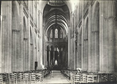 <em>"Cathedral, Coutances, France, 1903"</em>, 1903. Bw photographic print 5x7in, 5 x 7 in. Brooklyn Museum, Goodyear. (Photo: Brooklyn Museum, S03i0793v01.jpg