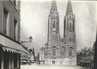 <em>"St. Lo, Coutances, France, 1903"</em>, 1903. Bw photographic print 5x7in, 5 x 7 in. Brooklyn Museum, Goodyear. (Photo: Brooklyn Museum, S03i0795v01.jpg