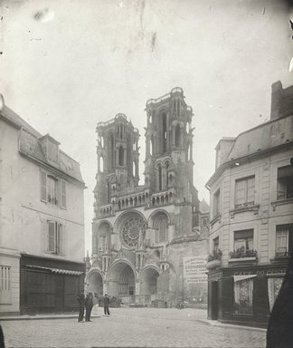 <em>"Cathedral, Laon, France, 1903"</em>, 1903. Bw photographic print 5x7in, 5 x 7 in. Brooklyn Museum, Goodyear. (Photo: Brooklyn Museum, S03i0802v01.jpg