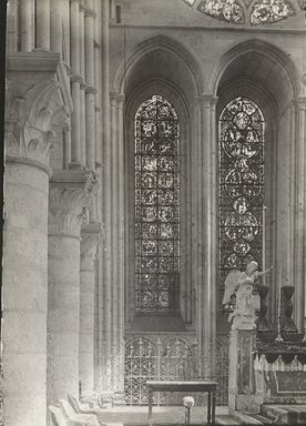 <em>"Cathedral, Laon, France, 1903"</em>, 1903. Bw photographic print 5x7in, 5 x 7 in. Brooklyn Museum, Goodyear. (Photo: Brooklyn Museum, S03i0808v01.jpg