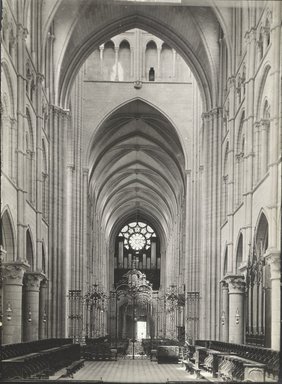 <em>"Cathedral, Laon, France, 1903"</em>, 1903. Bw photographic print 5x7in, 5 x 7 in. Brooklyn Museum, Goodyear. (Photo: Brooklyn Museum, S03i0809v01.jpg