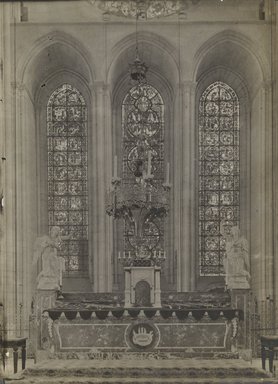 <em>"Cathedral, Laon, France, 1903"</em>, 1903. Bw photographic print 5x7in, 5 x 7 in. Brooklyn Museum, Goodyear. (Photo: Brooklyn Museum, S03i0813v01.jpg