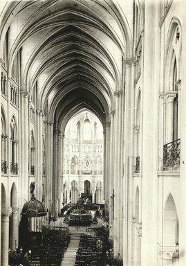 <em>"Cathedral, Noyon, France, 1903"</em>, 1903. Bw photographic print 5x7in, 5 x 7 in. Brooklyn Museum, Goodyear. (Photo: Brooklyn Museum, S03i0816v01.jpg
