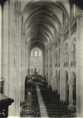<em>"Cathedral, Noyon, France, 1903"</em>, 1903. Bw photographic print 5x7in, 5 x 7 in. Brooklyn Museum, Goodyear. (Photo: Brooklyn Museum, S03i0818v01.jpg