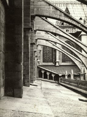 <em>"Notre Dame, Paris, France, 1903"</em>, 1903. Bw photographic print 5x7in, 5 x 7 in. Brooklyn Museum, Goodyear. (Photo: Brooklyn Museum, S03i0840v01.jpg