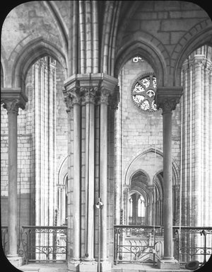 <em>"Notre Dame, Paris, France, 1903"</em>, 1903. Lantern slide 3.25x4in, 3.25 x 4 in. Brooklyn Museum, Goodyear. (Photo: Brooklyn Museum, S03i0845l01.jpg