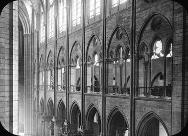 <em>"Notre Dame, Paris, France, 1903"</em>, 1903. Lantern slide 3.25x4in, 3.25 x 4 in. Brooklyn Museum, Goodyear. (Photo: Brooklyn Museum, S03i0851l01.jpg