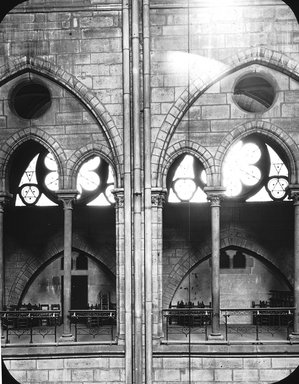 <em>"Notre Dame, Paris, France, 1903"</em>, 1903. Lantern slide 3.25x4in, 3.25 x 4 in. Brooklyn Museum, Goodyear. (Photo: Brooklyn Museum, S03i0864l01.jpg