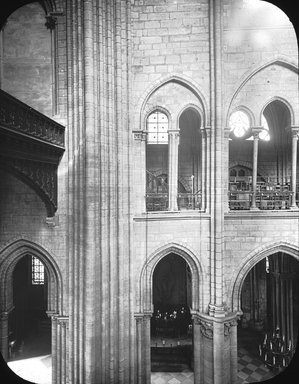 <em>"Notre Dame, Paris, France, 1903"</em>, 1903. Lantern slide 3.25x4in, 3.25 x 4 in. Brooklyn Museum, Goodyear. (Photo: Brooklyn Museum, S03i0866l01.jpg