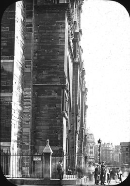 <em>"Notre Dame, Paris, France, 1903"</em>, 1903. Lantern slide 3.25x4in, 3.25 x 4 in. Brooklyn Museum, Goodyear. (Photo: Brooklyn Museum, S03i0875l01.jpg