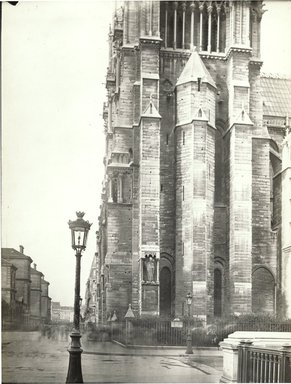 <em>"Notre Dame, Paris, France, 1903"</em>, 1903. Bw photographic print 5x7in, 5 x 7 in. Brooklyn Museum, Goodyear. (Photo: Brooklyn Museum, S03i0879v01.jpg