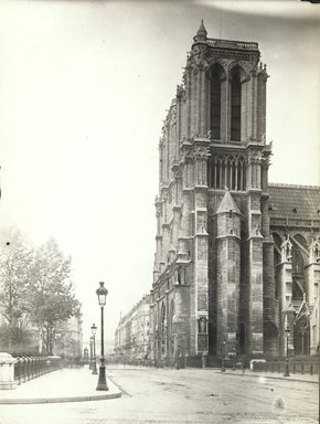 <em>"Notre Dame, Paris, France, 1903"</em>, 1903. Bw photographic print 5x7in, 5 x 7 in. Brooklyn Museum, Goodyear. (Photo: Brooklyn Museum, S03i0880v01.jpg