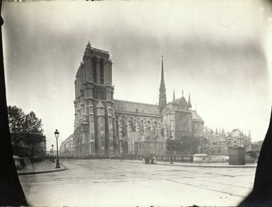 <em>"Notre Dame, Paris, France, 1903"</em>, 1903. Bw photographic print 5x7in, 5 x 7 in. Brooklyn Museum, Goodyear. (Photo: Brooklyn Museum, S03i0881v01.jpg
