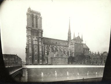 <em>"Notre Dame, Paris, France, 1903"</em>, 1903. Bw photographic print 5x7in, 5 x 7 in. Brooklyn Museum, Goodyear. (Photo: Brooklyn Museum, S03i0882v01.jpg