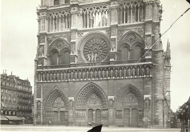<em>"Notre Dame, Paris, France, 1903"</em>, 1903. Bw photographic print 5x7in, 5 x 7 in. Brooklyn Museum, Goodyear. (Photo: Brooklyn Museum, S03i0884v01.jpg