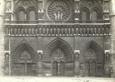 <em>"Notre Dame, Paris, France, 1903"</em>, 1903. Bw photographic print 5x7in, 5 x 7 in. Brooklyn Museum, Goodyear. (Photo: Brooklyn Museum, S03i0885v01.jpg