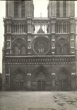 <em>"Notre Dame, Paris, France, 1903"</em>, 1903. Bw photographic print 5x7in, 5 x 7 in. Brooklyn Museum, Goodyear. (Photo: Brooklyn Museum, S03i0887v01.jpg