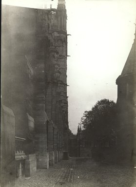 <em>"Notre Dame, Paris, France, 1903"</em>, 1903. Bw photographic print 5x7in, 5 x 7 in. Brooklyn Museum, Goodyear. (Photo: Brooklyn Museum, S03i0892v01.jpg