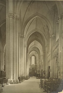 <em>"Cathedral, Poitiers, France, 1903"</em>, 1903. Bw photographic print 5x7in, 5 x 7 in. Brooklyn Museum, Goodyear. (Photo: Brooklyn Museum, S03i0903v01.jpg