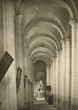 <em>"Church of Montierneuf, Poitiers, France, 1903"</em>, 1903. Bw photographic print 5x7in, 5 x 7 in. Brooklyn Museum, Goodyear. (Photo: Brooklyn Museum, S03i0907v01.jpg