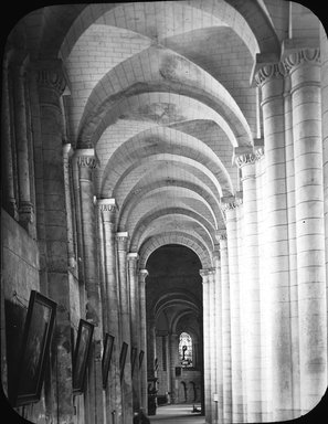 <em>"Church of Montierneuf, Poitiers, France, 1903"</em>, 1903. Lantern slide 3.25x4in, 3.25 x 4 in. Brooklyn Museum, Goodyear. (Photo: Brooklyn Museum, S03i0908l01.jpg