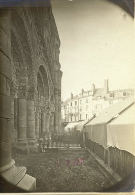 <em>"Notre Dame la Grande, Poitiers, France, 1903"</em>, 1903. Bw photographic print 5x7in, 5 x 7 in. Brooklyn Museum, Goodyear. (Photo: Brooklyn Museum, S03i0911v01.jpg