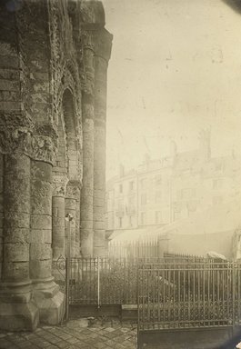 <em>"Notre Dame la Grande, Poitiers, France, 1903"</em>, 1903. Bw photographic print 5x7in, 5 x 7 in. Brooklyn Museum, Goodyear. (Photo: Brooklyn Museum, S03i0912v01.jpg