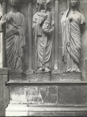 <em>"Notre Dame Cathedral, Rheims, France, 1903"</em>, 1903. Bw photographic print 5x7in, 5 x 7 in. Brooklyn Museum, Goodyear. (Photo: Brooklyn Museum, S03i0918v01.jpg