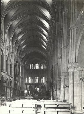 <em>"St. Remi, Rheims, France, 1903"</em>, 1903. Bw photographic print 5x7in, 5 x 7 in. Brooklyn Museum, Goodyear. (Photo: Brooklyn Museum, S03i0922v01.jpg