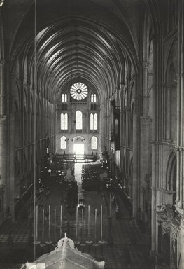 <em>"St. Remi, Rheims, France, 1903"</em>, 1903. Bw photographic print 5x7in, 5 x 7 in. Brooklyn Museum, Goodyear. (Photo: Brooklyn Museum, S03i0925v01.jpg