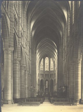 <em>"Cathedral, Soissons, France, 1903"</em>, 1903. Bw photographic print 5x7in, 5 x 7 in. Brooklyn Museum, Goodyear. (Photo: Brooklyn Museum, S03i0930v01.jpg