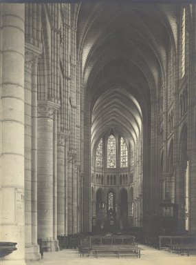 <em>"Cathedral, Soissons, France, 1903"</em>, 1903. Bw photographic print 5x7in, 5 x 7 in. Brooklyn Museum, Goodyear. (Photo: Brooklyn Museum, S03i0931v01.jpg