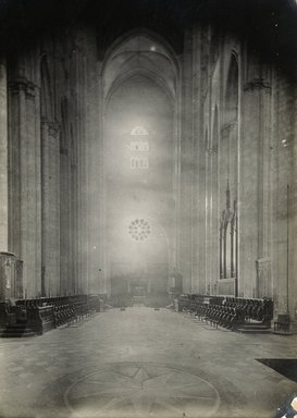 <em>"Church of St. Quentin, St. Quentin, France, 1903"</em>, 1903. Bw photographic print 5x7in, 5 x 7 in. Brooklyn Museum, Goodyear. (Photo: Brooklyn Museum, S03i0934v01.jpg