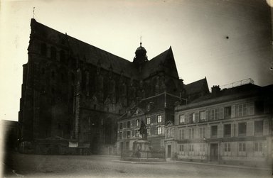 <em>"Church of St. Quentin, St. Quentin, France, 1903"</em>, 1903. Bw photographic print 5x7in, 5 x 7 in. Brooklyn Museum, Goodyear. (Photo: Brooklyn Museum, S03i0936v01.jpg