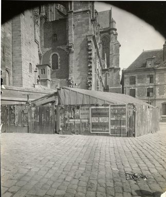 <em>"Church of St. Quentin, St. Quentin, France, 1903"</em>, 1903. Bw photographic print 5x7in, 5 x 7 in. Brooklyn Museum, Goodyear. (Photo: Brooklyn Museum, S03i0937v01.jpg