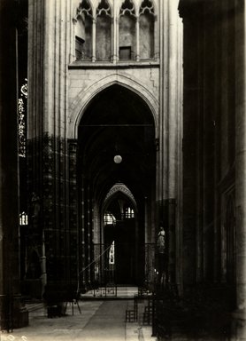 <em>"Church of St. Quentin, St. Quentin, France, 1903"</em>, 1903. Bw photographic print 5x7in, 5 x 7 in. Brooklyn Museum, Goodyear. (Photo: Brooklyn Museum, S03i0942v01.jpg