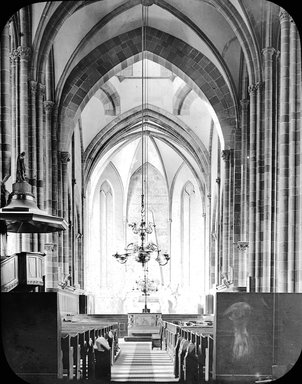 <em>"Thomas-Kirche, Strasbourg, France, 1903"</em>, 1903. Lantern slide 3.25x4in, 3.25 x 4 in. Brooklyn Museum, Goodyear. (Photo: Brooklyn Museum, S03i0950l01.jpg