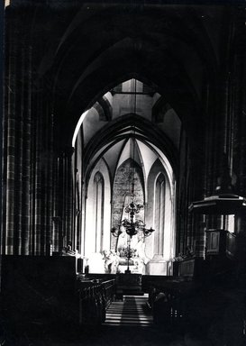 <em>"Thomas-Kirche, Strasbourg, France, 1903"</em>, 1903. Bw photographic print 5x7in, 5 x 7 in. Brooklyn Museum, Goodyear. (Photo: Brooklyn Museum, S03i0950v01.jpg