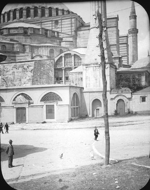 <em>"St. Sophia, Istanbul, Turkey, 1903"</em>, 1903. Lantern slide 3.25x4in, 3.25 x 4 in. Brooklyn Museum, Goodyear. (Photo: Brooklyn Museum, S03i0971l01.jpg