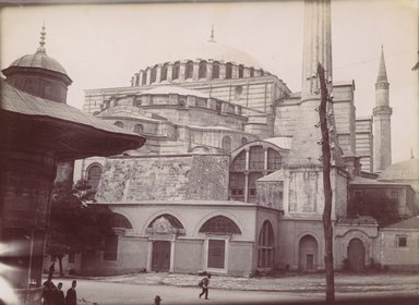 <em>"St. Sophia, Istanbul, Turkey, 1903[?]"</em>, 1903[?]. Bw photographic print 5x7in, 5 x 7 in. Brooklyn Museum, Goodyear. (Photo: Brooklyn Museum, S03i0974v01.jpg