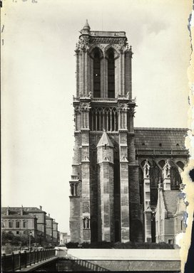 <em>"Notre Dame, Paris, France, 1905"</em>, 1905. Bw photographic print 5x7in, 5 x 7 in. Brooklyn Museum, Goodyear. (Photo: Brooklyn Museum, S03i0980v01.jpg