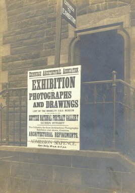 <em>"Scottish National Portrait Gallery, Edinburgh, Scotland, 1905"</em>, 1905. Bw photographic print 5x7in, 5 x 7 in. Brooklyn Museum, Goodyear. (Photo: Brooklyn Museum, S03i0983v01.jpg