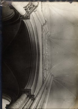 <em>"Cathedral, Amiens, France, 1909"</em>, 1909. Bw photographic print 5x7in, 5 x 7 in. Brooklyn Museum, Goodyear. (Photo: Brooklyn Museum, S03i1024v01.jpg